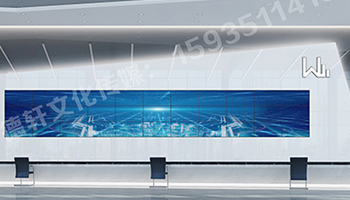 萬(wàn)國(guó)質(zhì)保二手車交易港 服務(wù)臺(tái)背景墻logo 三面發(fā)光字